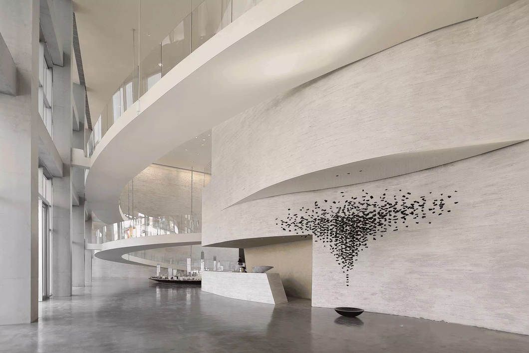 LSDCASA&水相设计：用艺术感打造媲美美术馆的售楼处！