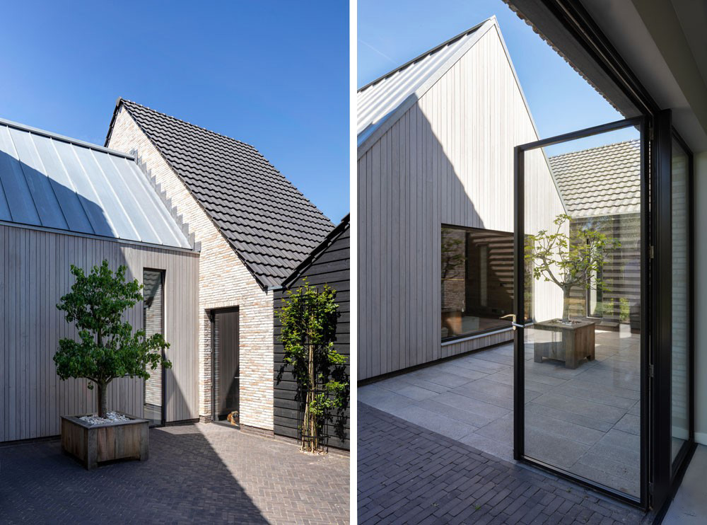砖房子与木房子的巧妙碰撞丨荷兰Kerkstraat住宅