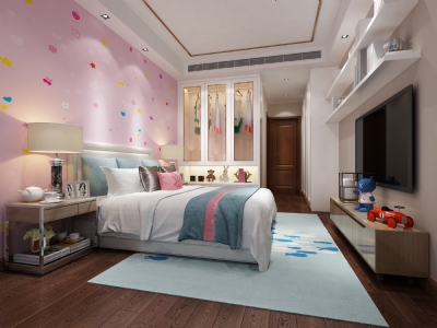 现代卧室儿童房