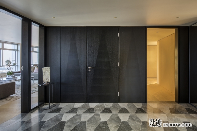 Centre_Point_Tower__entrance_hall__3-bed_apartment_©_Luke_Hayes_.jpg 家装参考,入户,门厅,