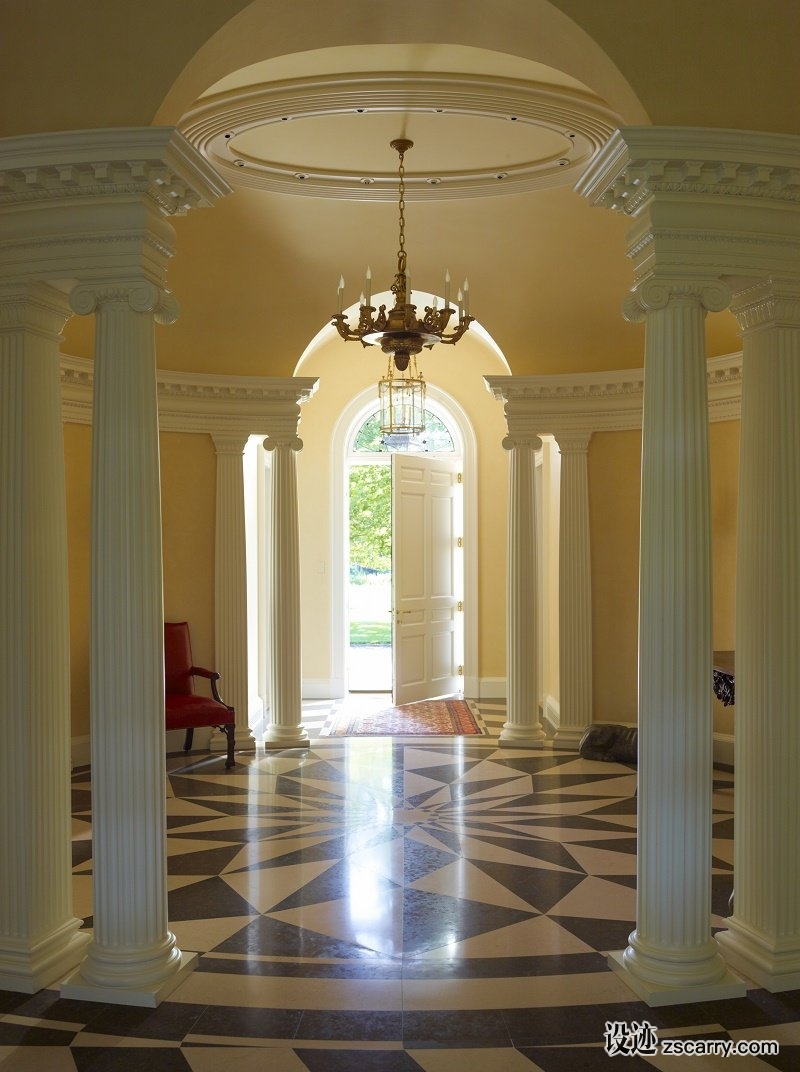 georgian-traditional-elliptical-reception-hall.jpg 家装参考,入户,门厅,