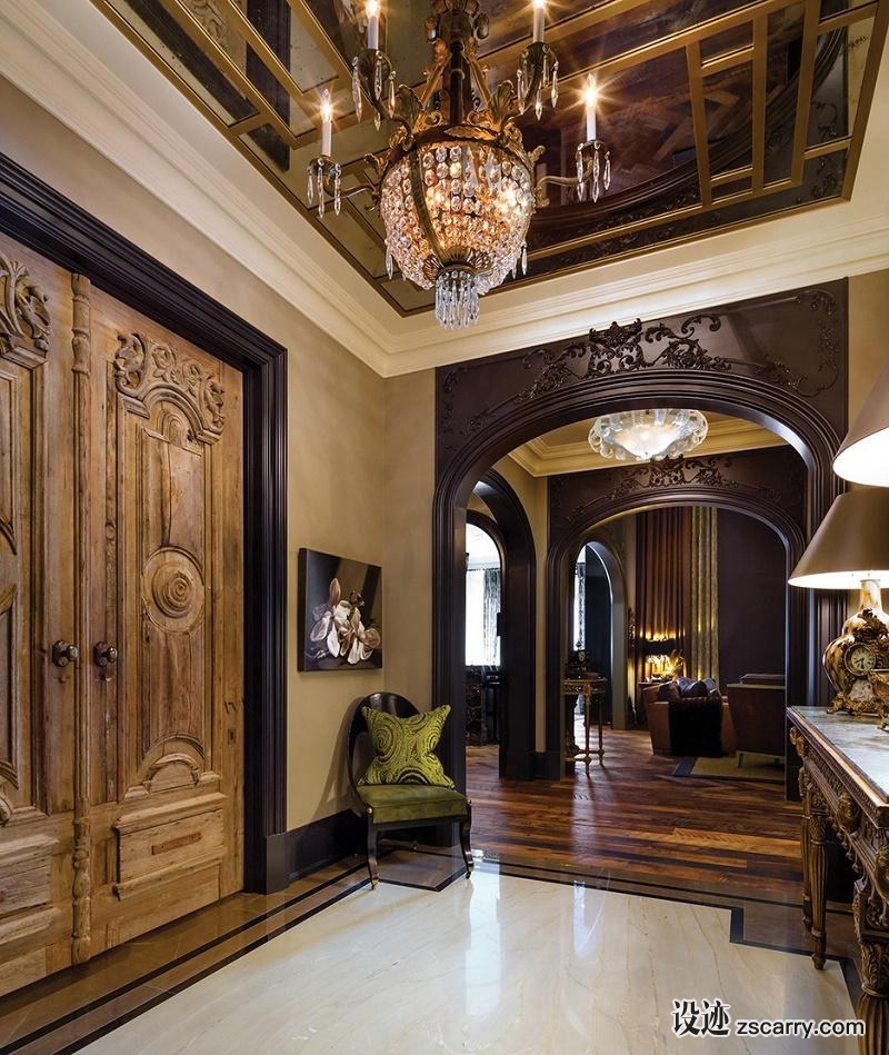 lori-morris-eclectic-luxury-design-castle-entrance.jpg 家装参考,入户,门厅,