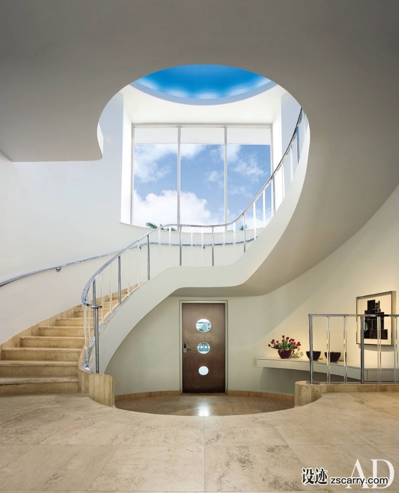 contemporary-entrance-hall-toby-zack-north-miami-florida-200702_1000-watermarked.jpg 家装参考,入户,带楼梯,