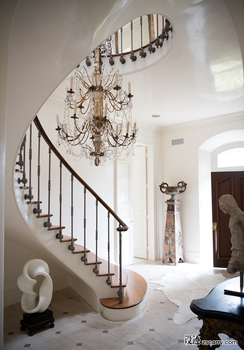 modern-chic-tara-shaw-foyer.jpg 家装参考,入户,带楼梯,