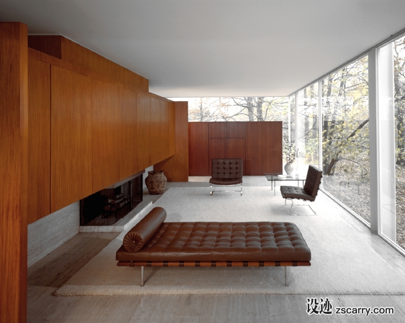 Farnsworth-Mies-van-der-Rohe_19b.jpg 家装参考,客厅,极简风格,