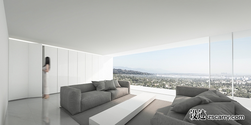 House-into-Hollywood-Hills-04.jpg 家装参考,客厅,极简风格,