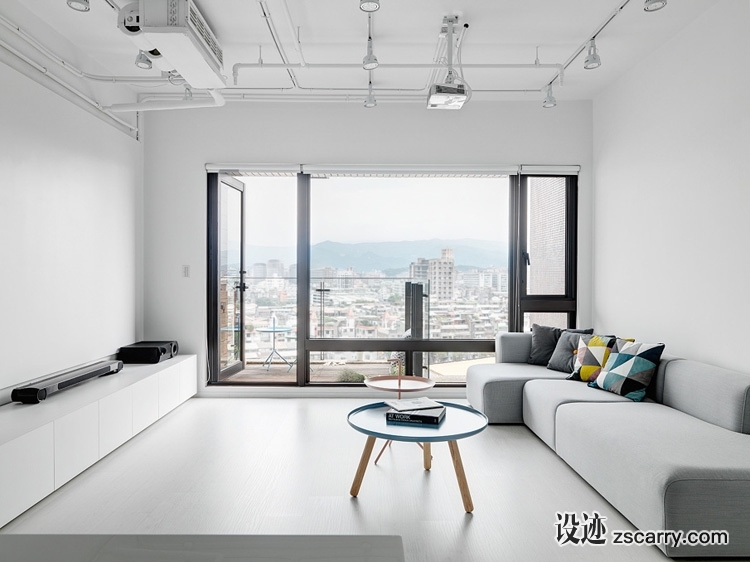 3-taipei-apartment-interior-by-tai-architectural-design.jpg 家装参考,客厅,极简风格,