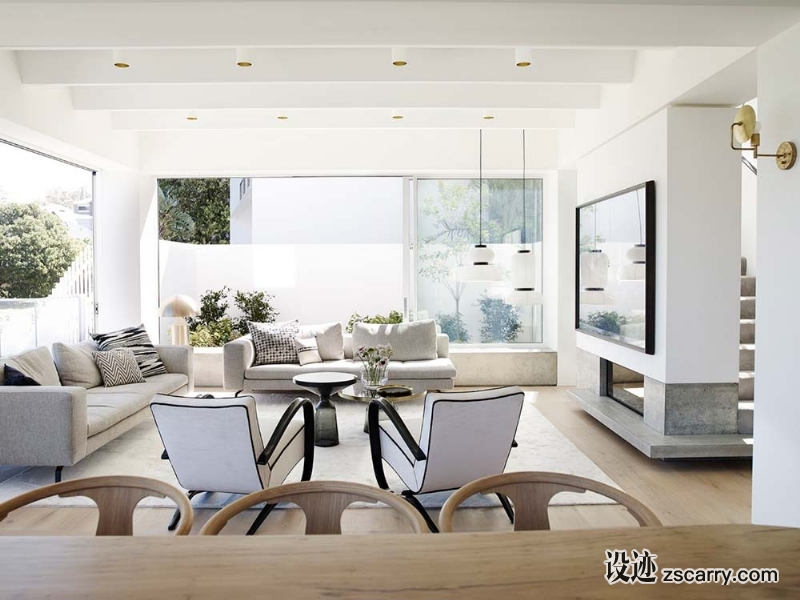 coastal-home-living-room-design.jpg 家装参考,客厅,现代风格,