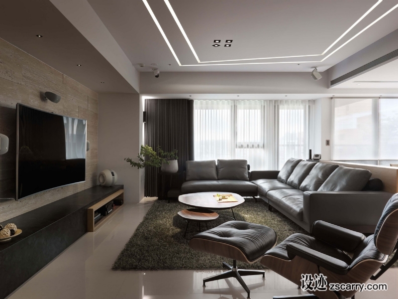 Jade-Apartment-02.jpg 家装参考,客厅,现代风格,