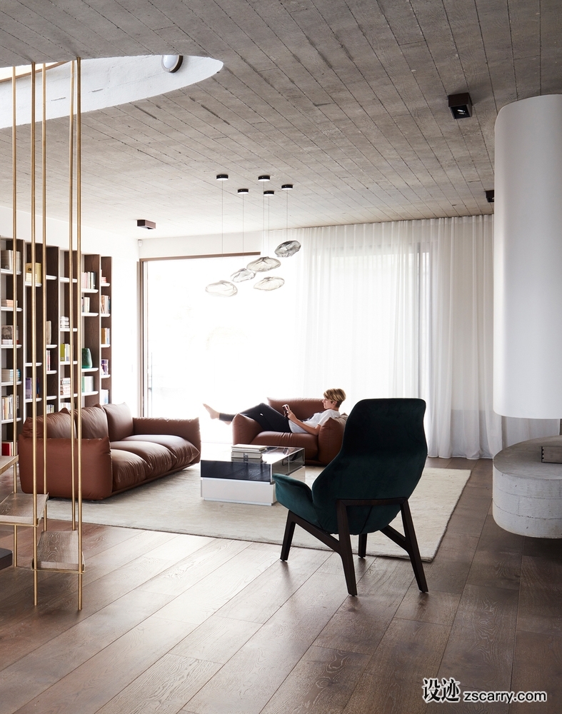 luigi_rosselli_architects___the_books_house___028.jpg 家装参考,客厅,现代风格,