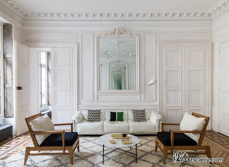 Apartment-XII-in-Paris-1.jpg 家装参考,客厅,简欧风格,