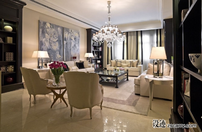 chandeliers-chiara-provasi.jpg 家装参考,客厅,简欧风格,
