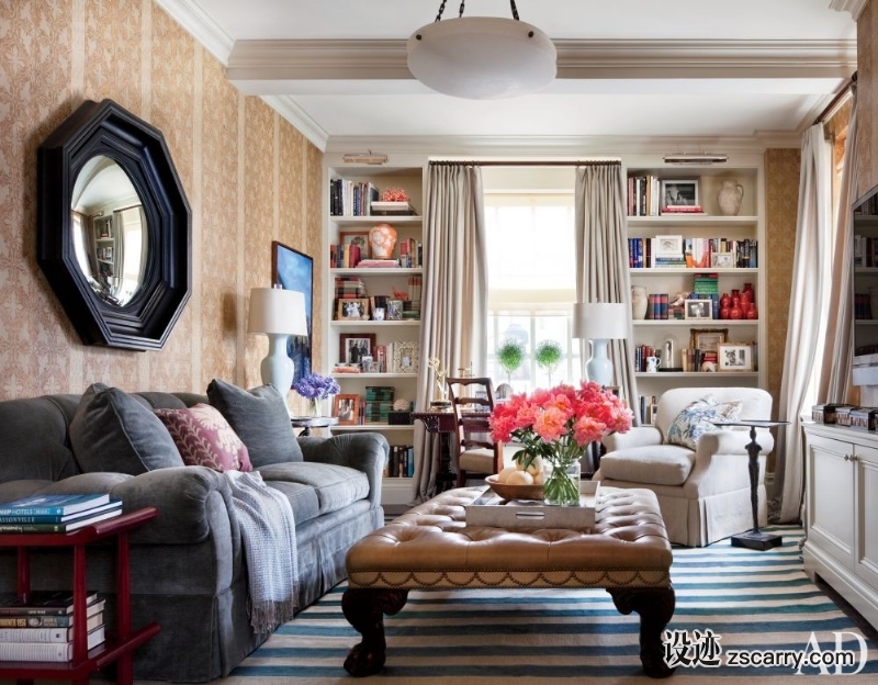 traditional-office-library-michael-s-smith-inc-new-york-new-york-201203_1000-watermarked.jpg 家装参考,客厅,简欧风格,