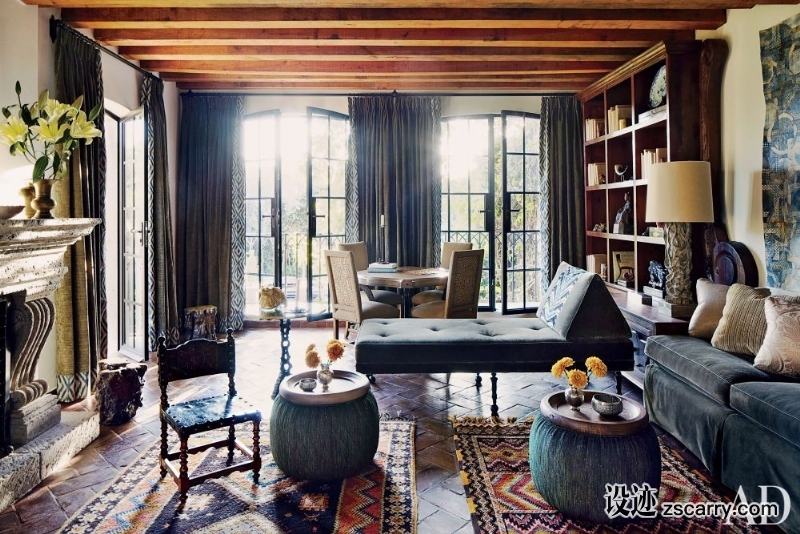 exotic-living-room-fisher-weisman-san-miguel-de-allende-mexico-201304-2_1000-watermarked.jpg 家装参考,客厅,乡村风格,