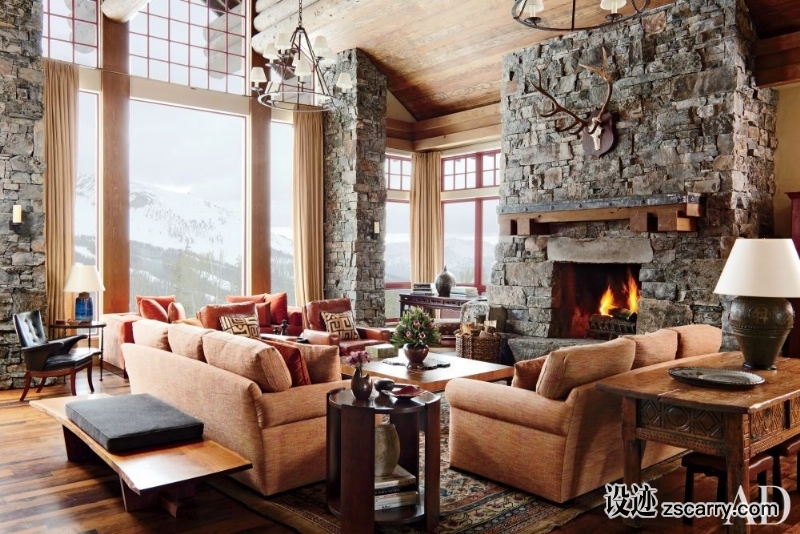 rustic-living-room-michael-s-smith-inc-big-sky-montana-201212-3_1000-watermarked.jpg 家装参考,客厅,乡村风格,