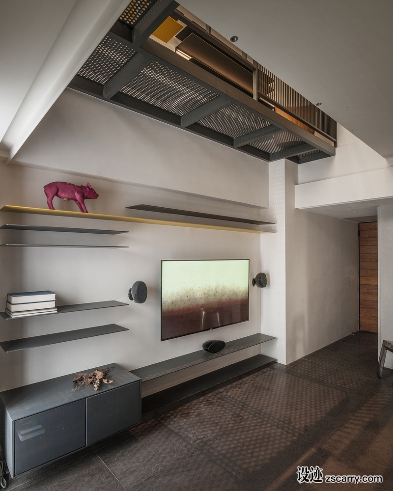 4.Bookshelf.jpg 家装参考,客厅,电视背景墙,