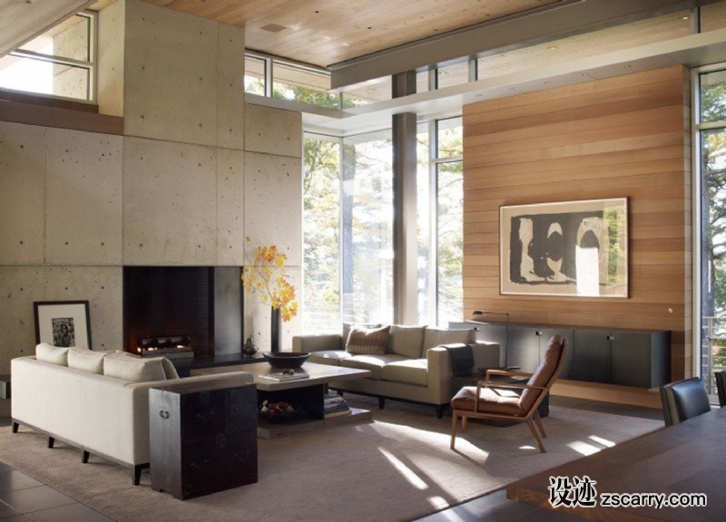 est-living-olson-kundig-northwood-home-living-room.jpg 家装参考,客厅,跃层客厅,