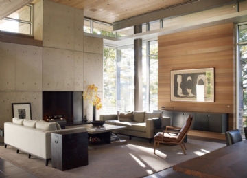 跃层客厅 est-living-olson-kundig-northwood-home-living-room.jpg