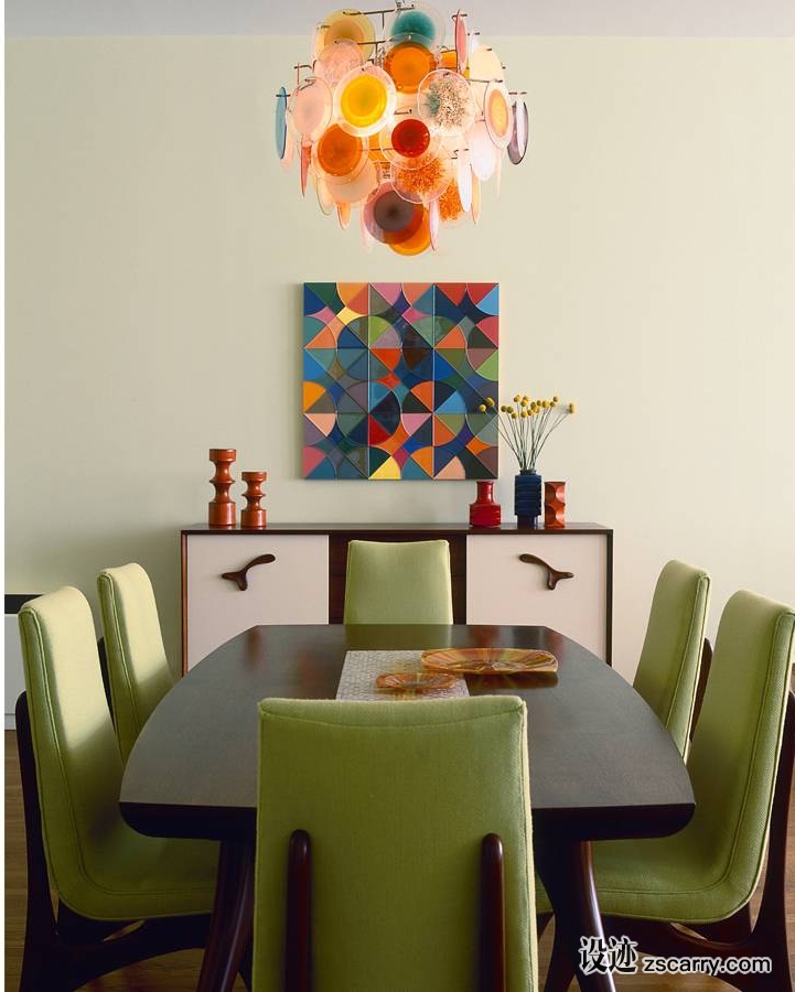 3DowntownApartment.jpg 家装参考,餐厅,现代风格,