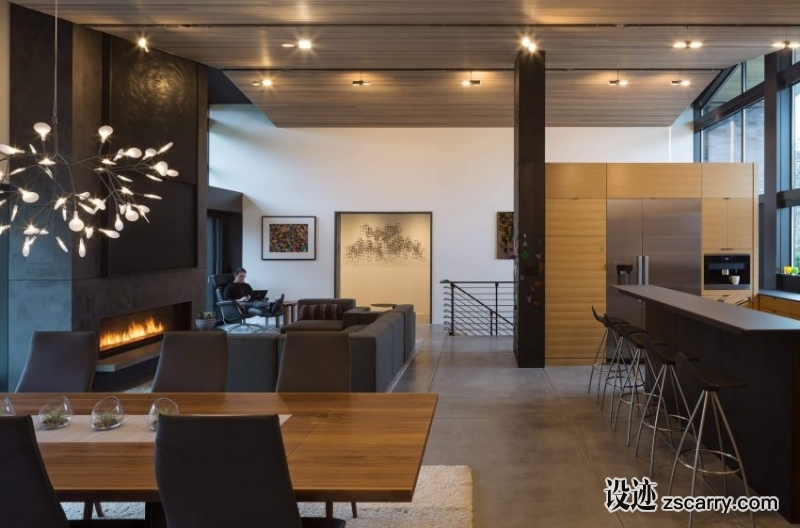 Bellevue-Modern-11-850x561.jpg 家装参考,餐厅,现代风格,