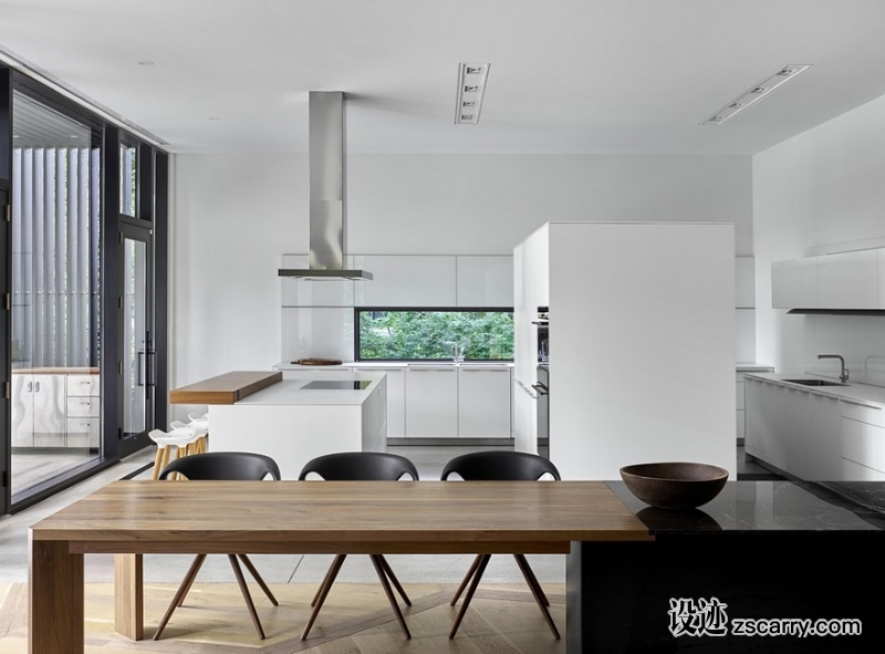 Bilateral-House-in-Toronto-Audax-8.jpg 家装参考,餐厅,现代风格,