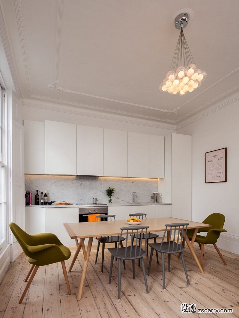 London-Flat-Refurbished-2.jpg 家装参考,餐厅,现代风格,