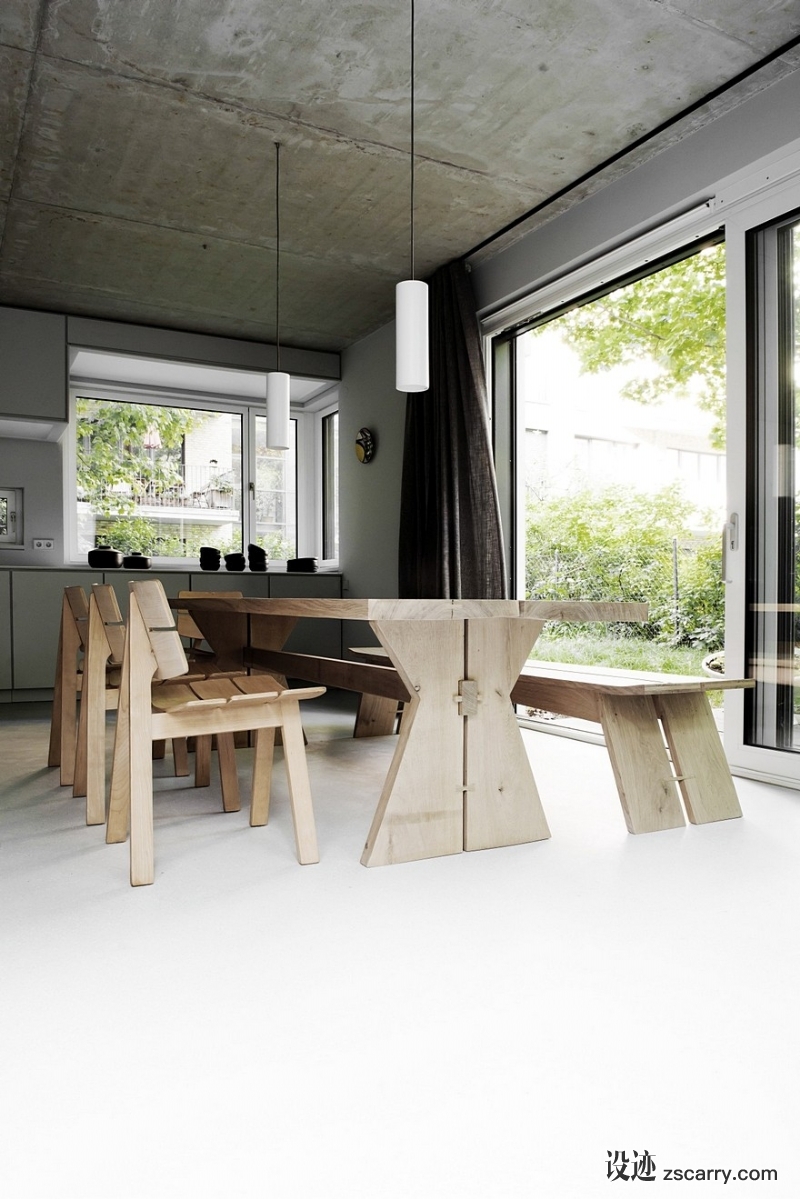 Minimalist-Home-with-a-Sleek-and-Clean-Interiors-by-Studio-Loft-Kolasiński-8.jpg 家装参考,餐厅,现代风格,