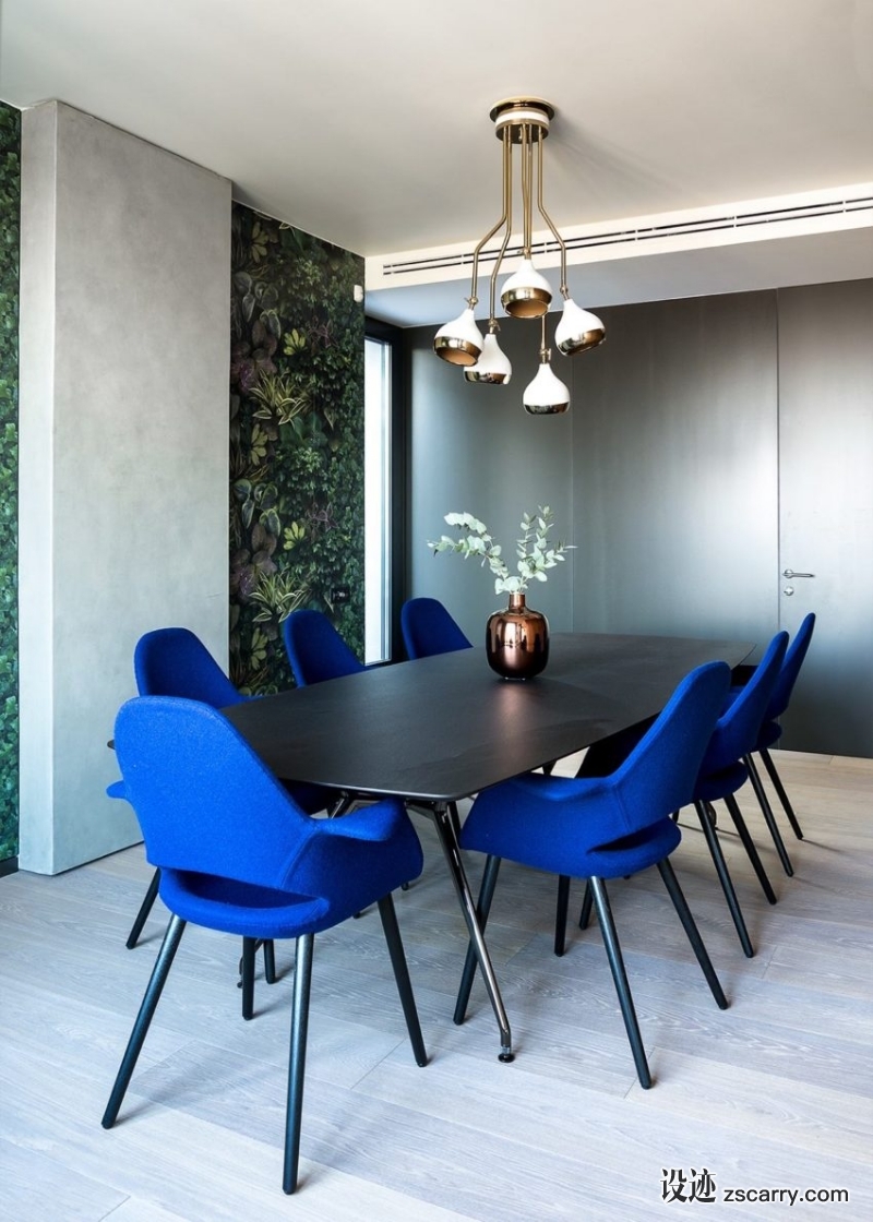 Modern-Perfection-in-Kyiv-Apartment-13-850x1190.jpg 家装参考,餐厅,现代风格,