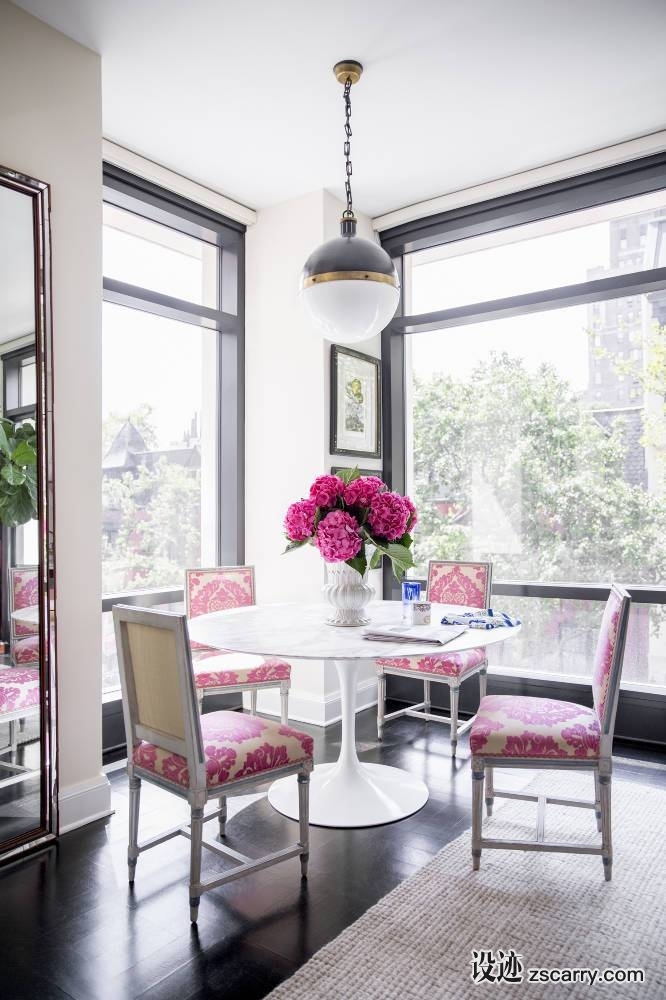 Nick-Olsen-NY-apartment.jpg 家装参考,餐厅,现代风格,