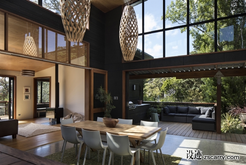 Whare_Koa___Atrium___1_of_10.jpg 家装参考,餐厅,现代风格,