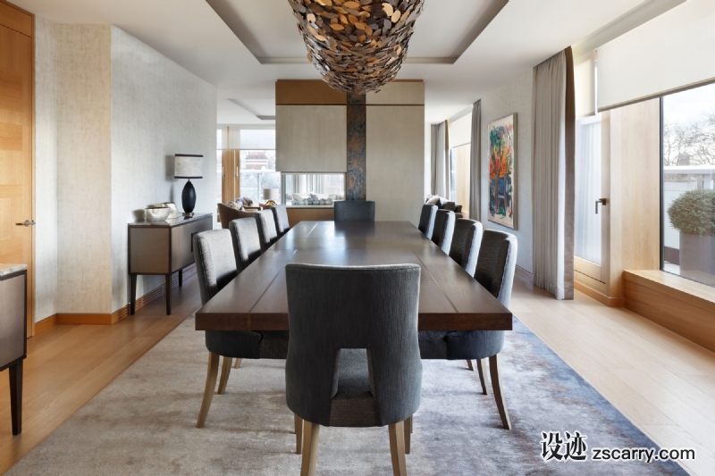 3.-HELEN-GREEN-DESIGN-PENTHOUSE-KENSINGTON-DINING-ROOM.jpg 家装参考,餐厅,简欧风格,