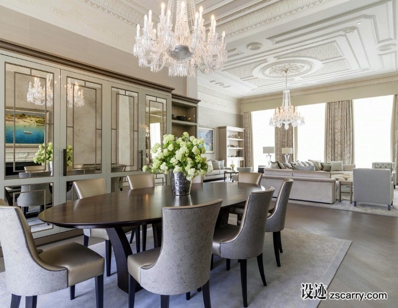chandeliers-morpheus-london.jpg 家装参考,餐厅,简欧风格,