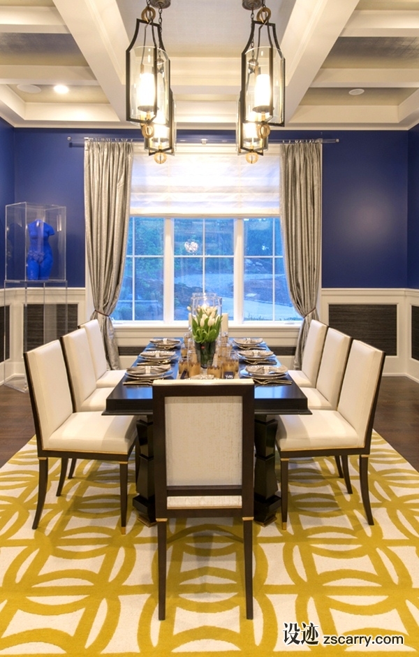 contemporary-dining-room3.jpg 家装参考,餐厅,简欧风格,
