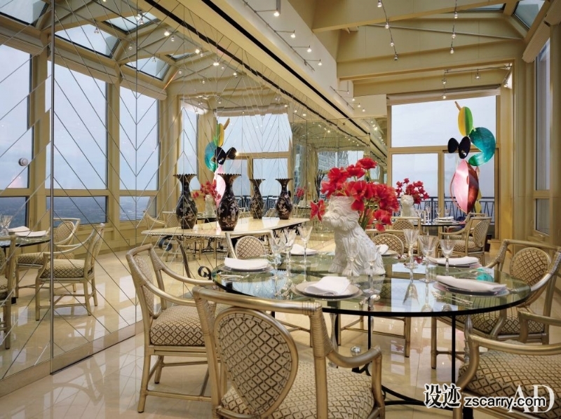 contemporary-dining-room-geoffrey-bradfield-chicago-illinois-200904_1000-watermarked.jpg 家装参考,餐厅,简欧风格,