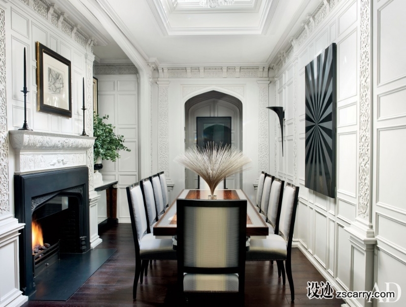 contemporary-dining-room-hubert-zandberg-london-england-201405-2_1000-watermarked.jpg 家装参考,餐厅,简欧风格,