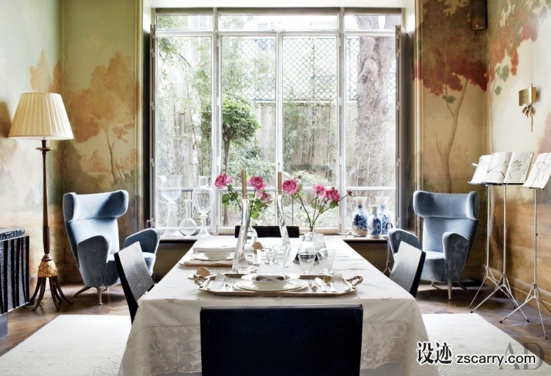 contemporary-dining-room-paris-france-201303_1000-watermarked.jpg 家装参考,餐厅,简欧风格,