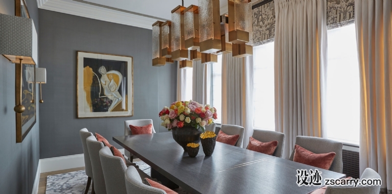 HELEN-GREEN-DESIGN-FAMILY-HOUSE-CHELSEA-6.jpg 家装参考,餐厅,简欧风格,