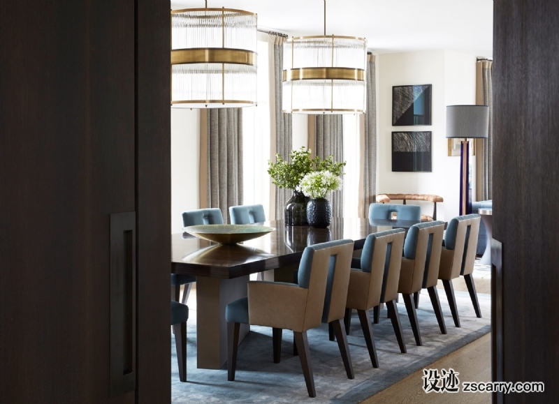 HELEN-GREEN-DESIGN-PENTHOUSE-NORTH-KNIGHTSBRIDGE-5.jpg 家装参考,餐厅,简欧风格,
