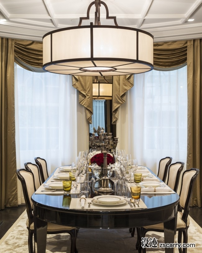 knightsbridge-townhouse-formal-dining-room-detail.jpg 家装参考,餐厅,简欧风格,