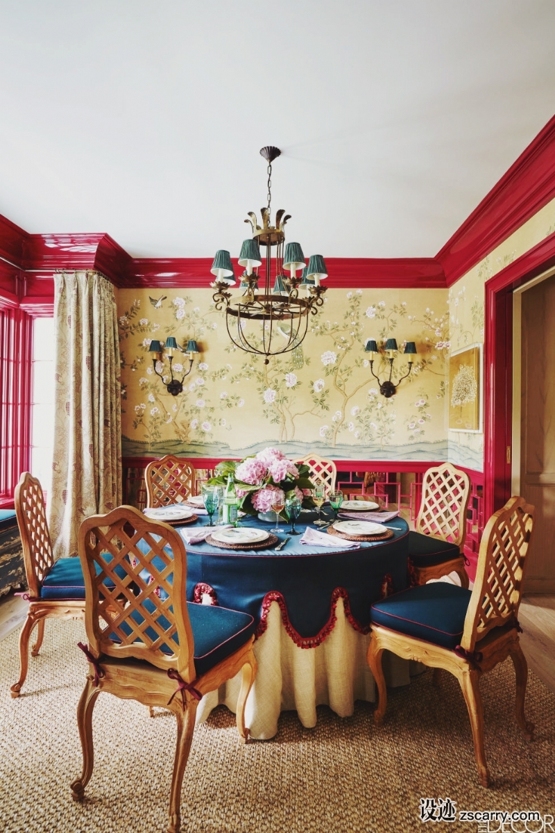 03-Decor-Inspiration-A-Summer-Home-in-East-Hampton-This-Is-Glamorous.jpg 家装参考,餐厅,传统风格,