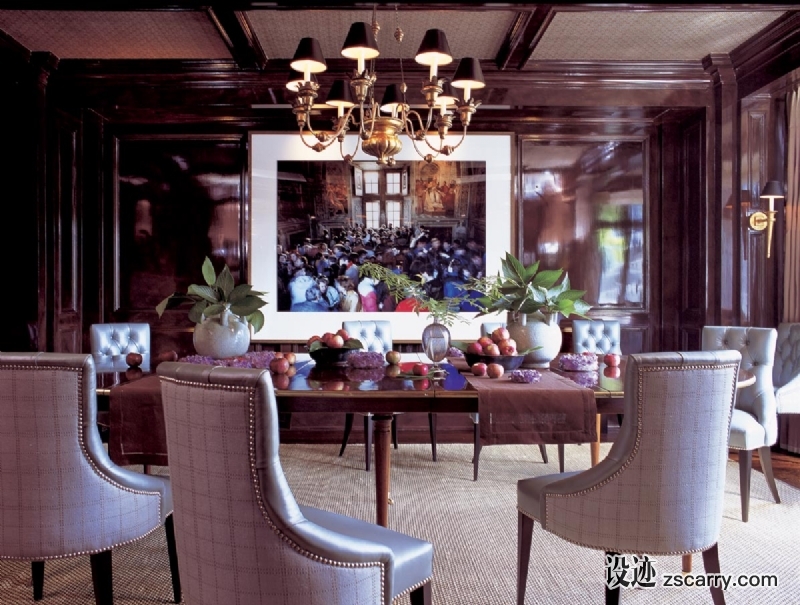 05-This+apartment+was+vastly+improved+when+the+man+of+the+house+made+a+single+request,+a+jawdropping+dining+room.+.jpg 家装参考,餐厅,传统风格,