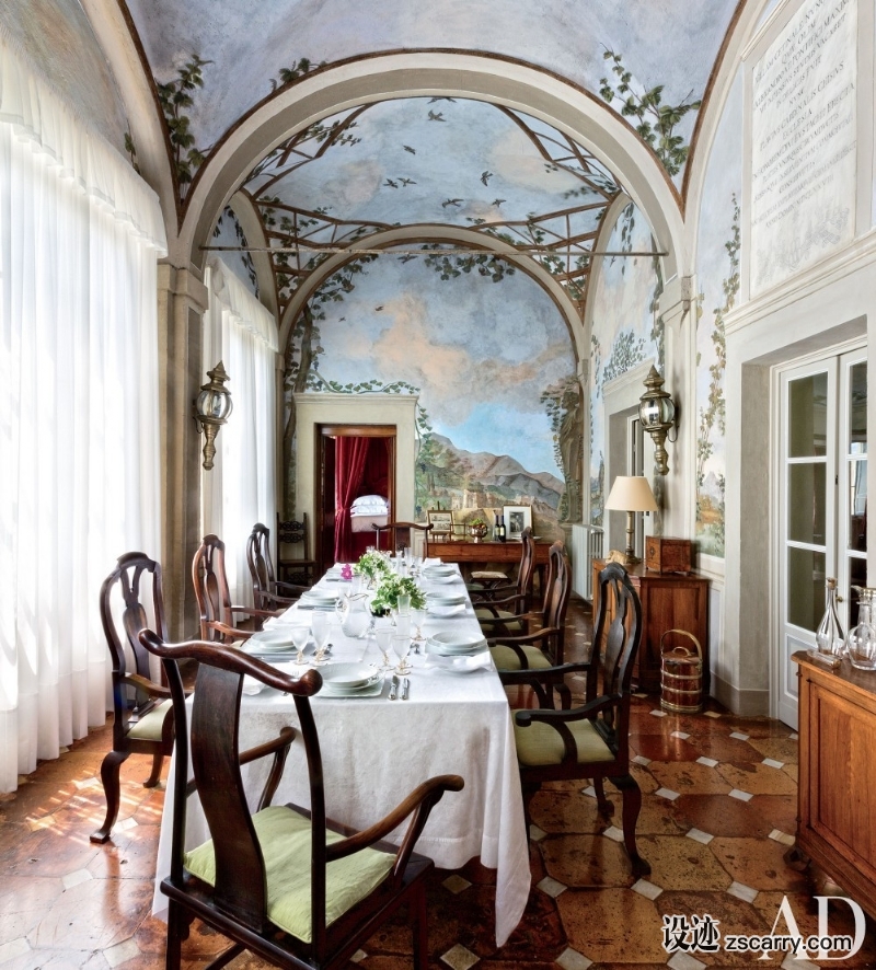 traditional-dining-room-camilla-guinness-tuscany-italy-201405_1000-watermarked.jpg 家装参考,餐厅,传统风格,