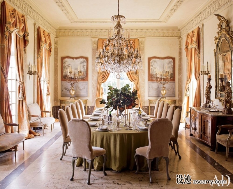 traditional-dining-room-kara-childress-inc-houston-texas-201308-2_1000-watermarked.jpg 家装参考,餐厅,传统风格,