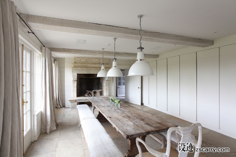 Beautiful-Cotswold-Barn-14.jpg 家装参考,餐厅,乡村风格,