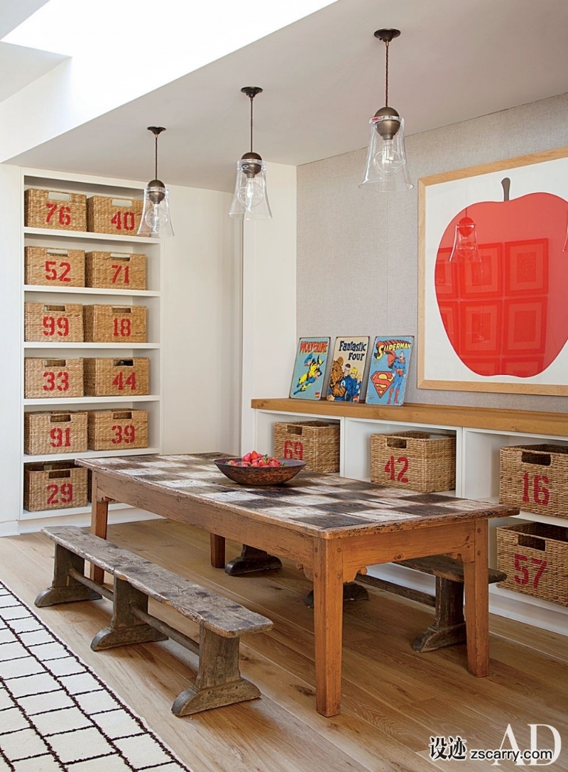 rustic-childrens-room-trip-haenisch-associates-bel-air-california-201108-2_1000-watermarked.jpg 家装参考,餐厅,乡村风格,