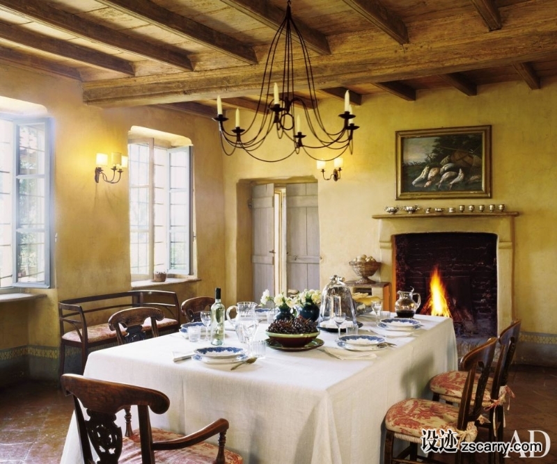 traditional-dining-room-moncalieri-italy-200711_1000-watermarked.jpg 家装参考,餐厅,乡村风格,