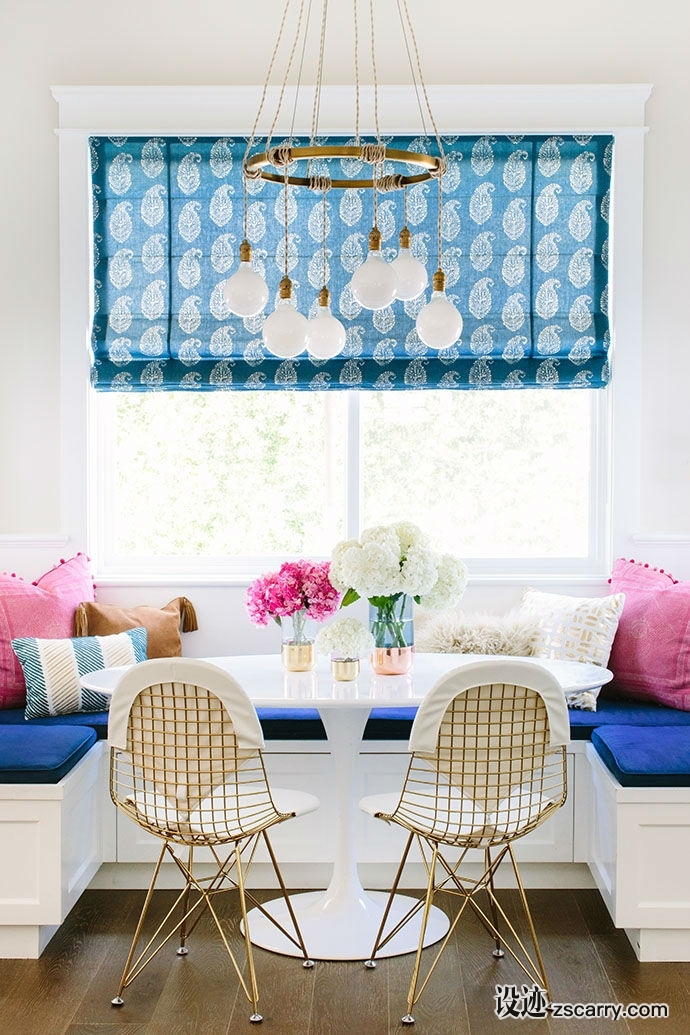 Bright-California-Home-interior.jpg 家装参考,餐厅,带卡座,