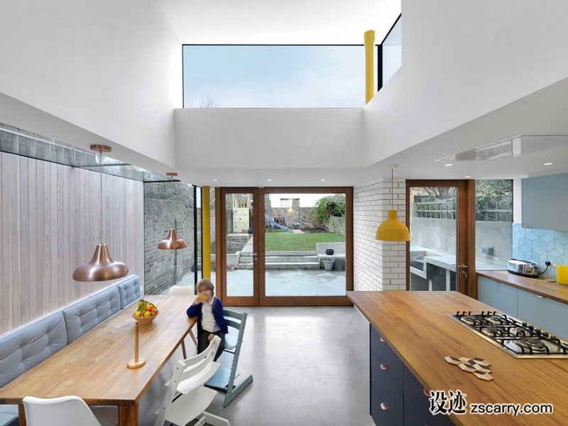 London-Fields-House-by-ZCD-Architects-2.jpg 家装参考,餐厅,带卡座,