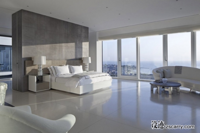 Apartment-by-Pitsou-Kedem_Modernissta_Two.png 家装参考,卧室,极简风格,