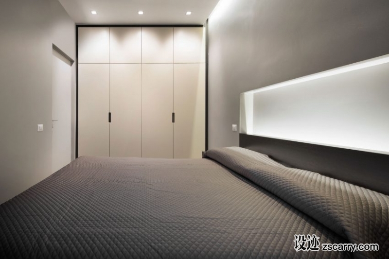 Attico-a-Roma-22-850x566.jpg 家装参考,卧室,极简风格,